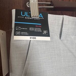 NWT - J. Ferrar 32x34 Slim Flat Front Stretch Dress Pants